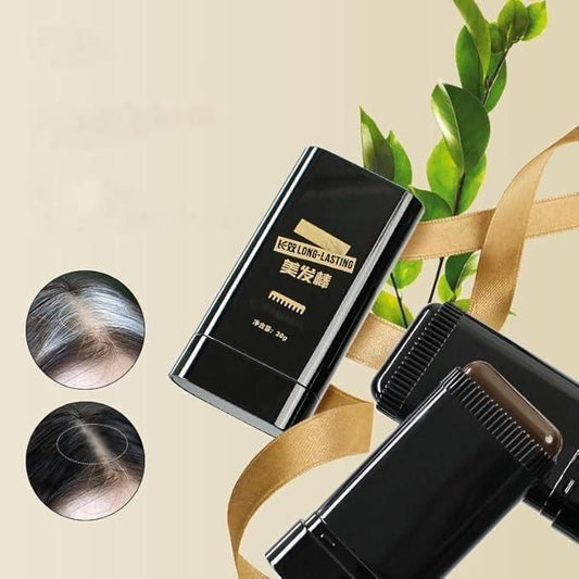 Covering White Hair is Simple and Convenient 20gm - Black Pack of 2