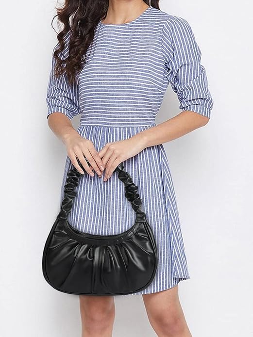 Fancy Handle Bag Color block Leisure HandBag Tote Bag Shoulder Bag Hand Bag Special for Woman's and girls